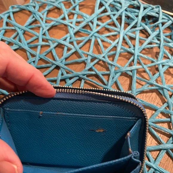 Coach coin and card purse - Picture 5 of 9